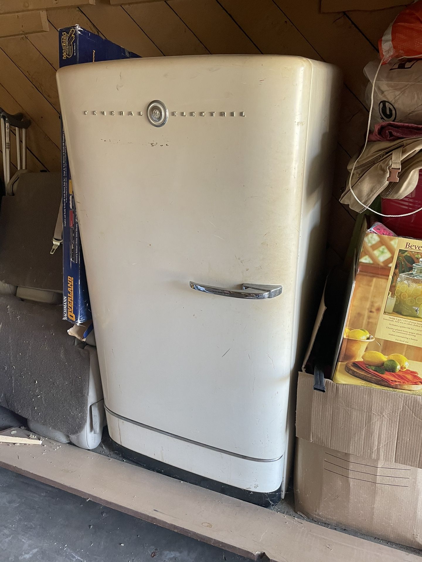 Vintage General Electric Refrigerator