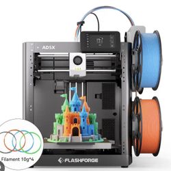 Flashforge AD5X – Multicolor 3D Printer for High-Speed, Full-Color Printing