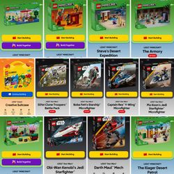 Lego set with table