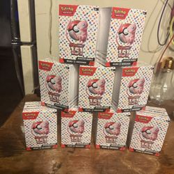 9 Pokémon Booster Bundle Boxes