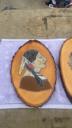 Two Indian placks