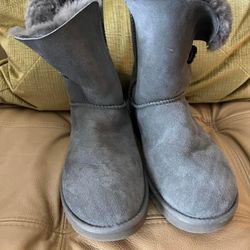 Gray Baley Bow II Boot UGG