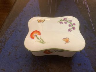 Tiffany & Co. Limoges Porcelain Trinket Box