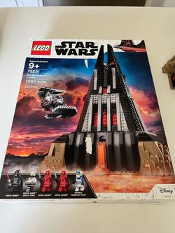 LEGO Star Wars 75251 Darth Vader’s Castle 1060pcs w/ Box & Minifigs Retired
