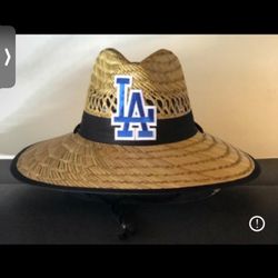Dodgers Straw Hat