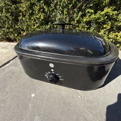 GE 18 Qt Electric Roaster Oven – Turkey Roaster