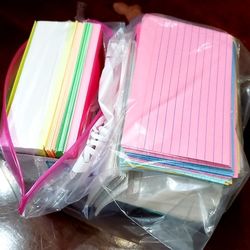 Gallon Bag Of New Index Cards 