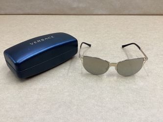 Authentic Versace Sunglasses MOD. 2211 1252/5A 3N - Pale Gold
