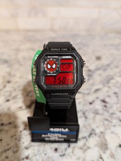 Spider Man Red Mod Casio AE1200