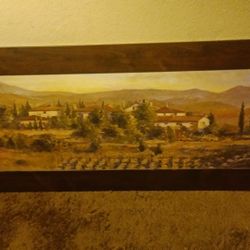 Italian Countryside Home Casual painting picture