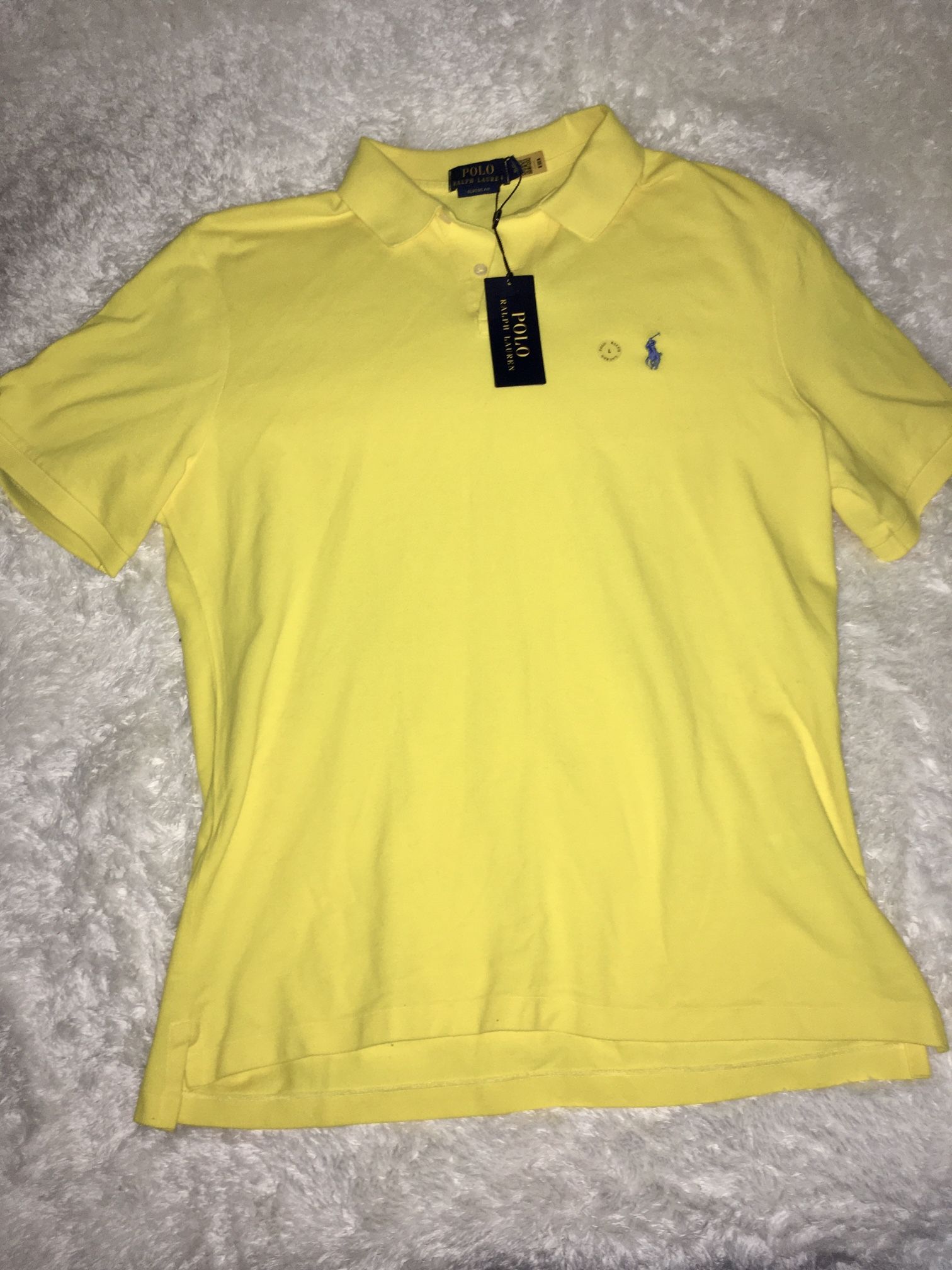 Ralph Lauren Polo Canary Yellow Polo Shirt