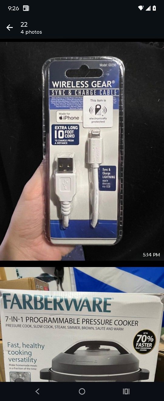 Standard IPhone Charging Cable  