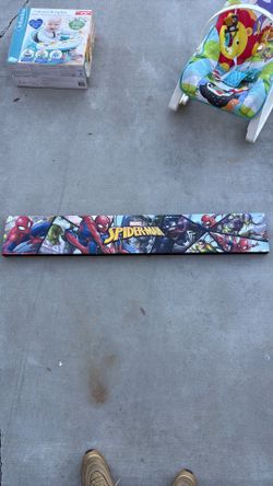 Spider-Man wall sign