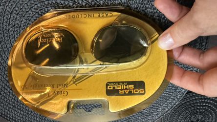 Solar Shield sunglasses designed
