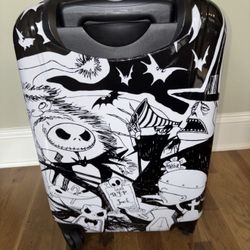 Nightmare Before Christmas , Jack Skellington Suitcase (like New )