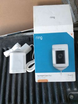 Ring spotlight cam plus