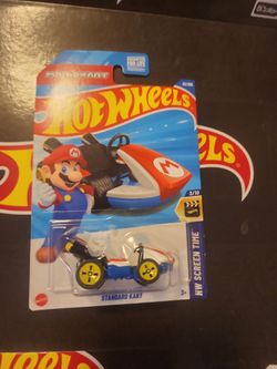 Hot Wheels  Mariokart Mario Cart Standard Kart