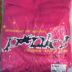 Pink Spider Hoodie