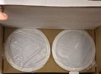 Herdio 6.5" 2-Way Full Range Stereo Sound In Wall Ceiling Speakers HCS818BT
