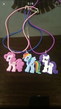 My little pony necklace all characters available new