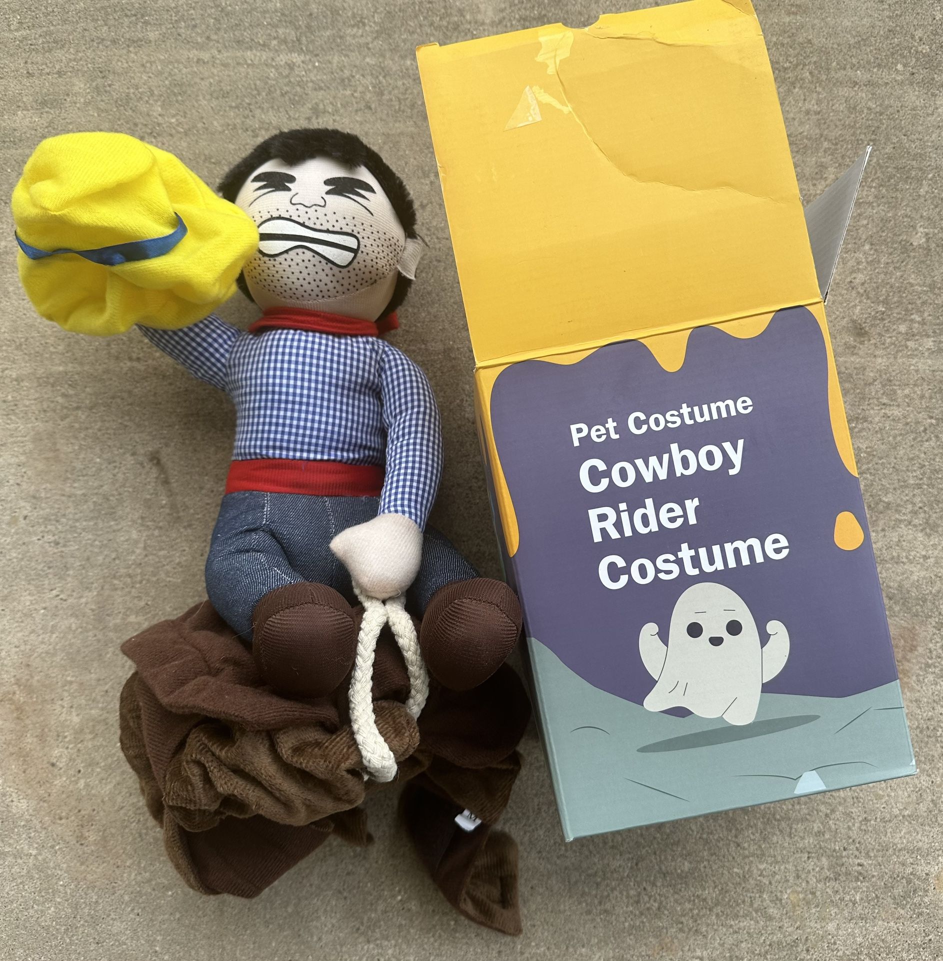 Pet Costume Cowboy Rider