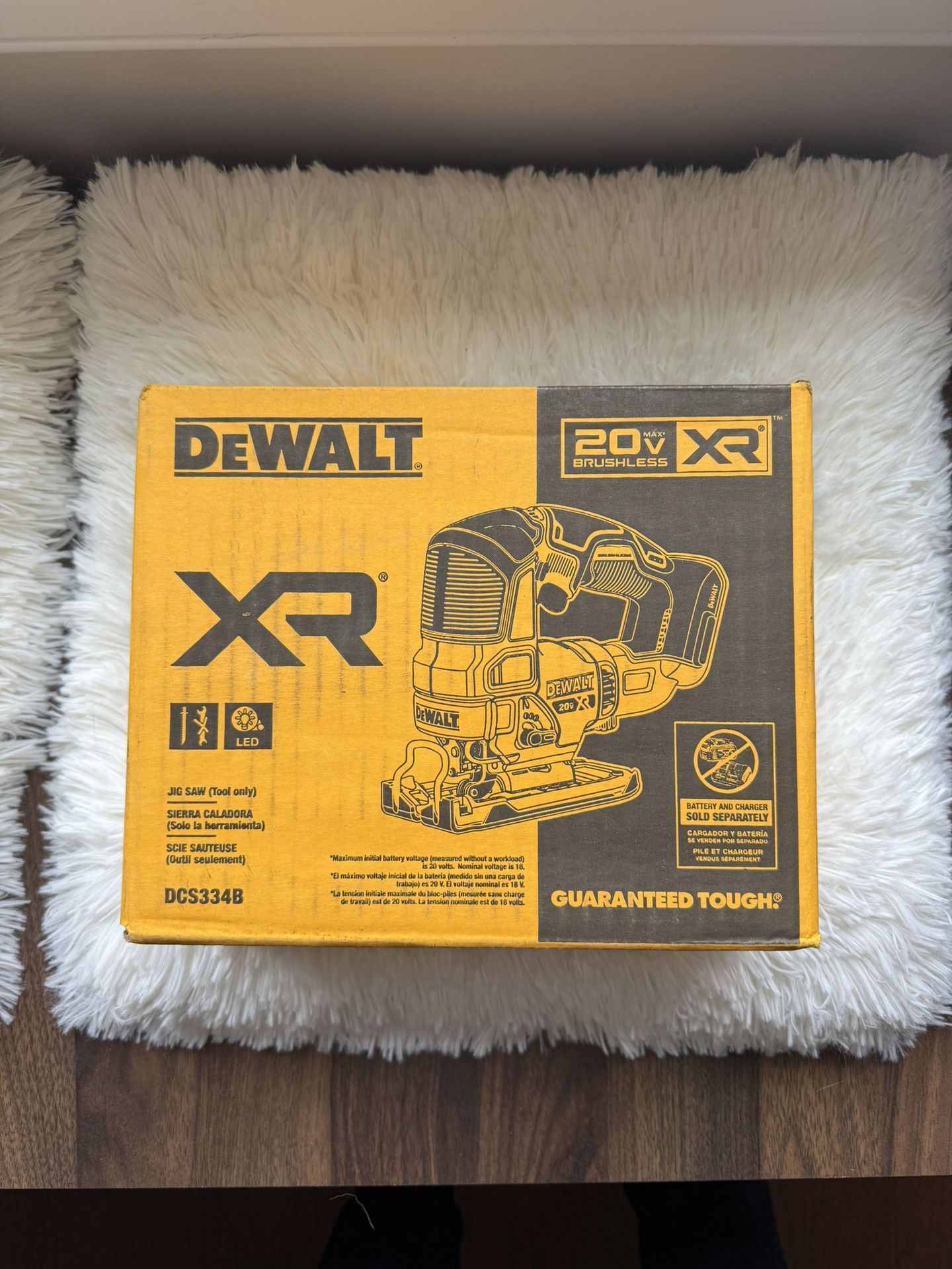 Cordless Dewalt XR Jigsaw - New