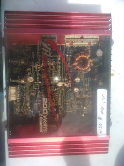 VR3 200 watt amplifier