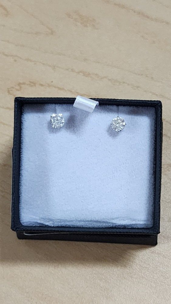 Diamond Stud Earrings