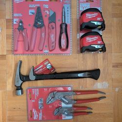 Milwaukee Husky Electrician Hand Tools