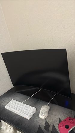 Curved acer monitor