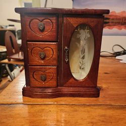 Wooden JEWELRY BOX