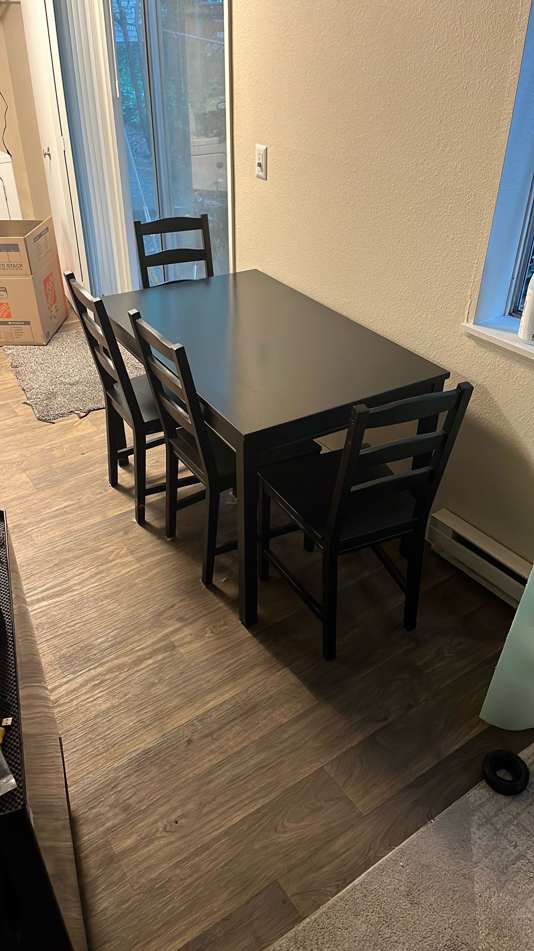 IKEA Dinner Table + 4 Chairs