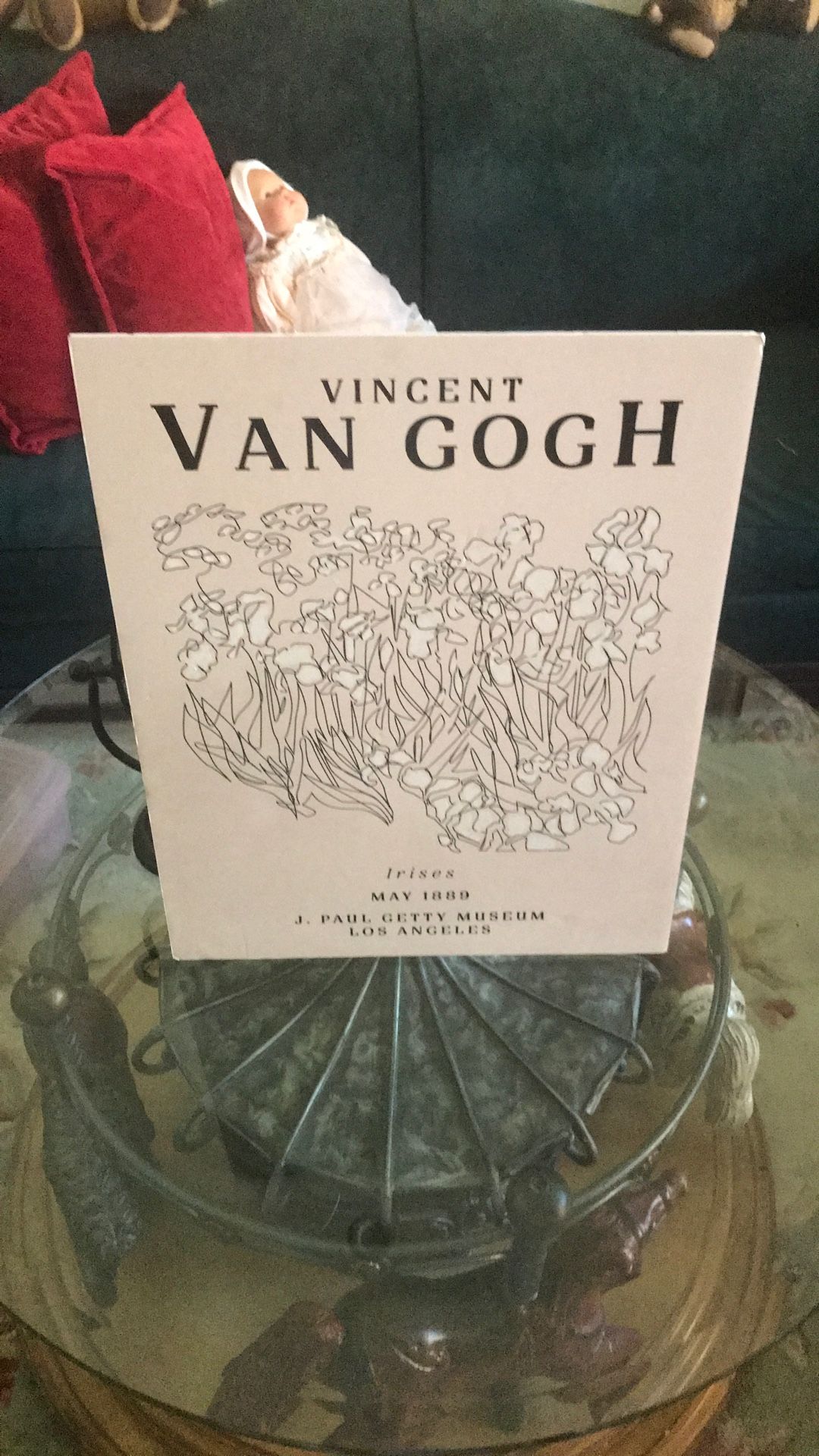 Vincent Van Gogh Getty Museum Print Matte Board