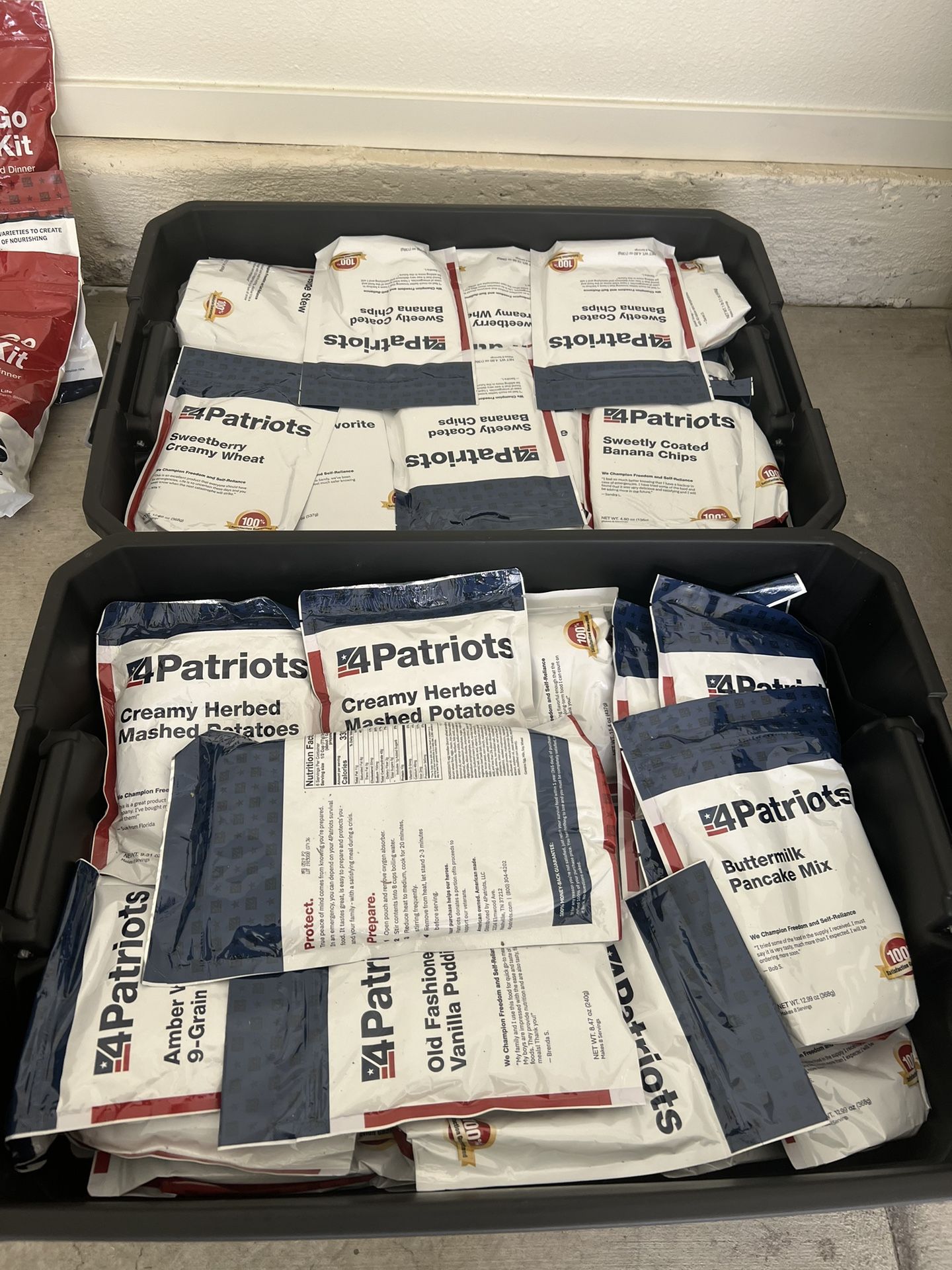 4patriots 3 Month Supply of Survival Food
