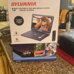 Brand New Sylvania 12 in DVD and Media Player
