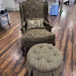 Chair And Ottoman 