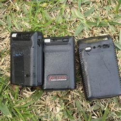 UNTESTED LOT OF 3 VINTAGE MOTOROLA PAGERS