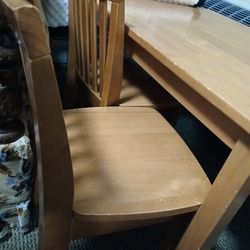 Children's Table And Two Chairs