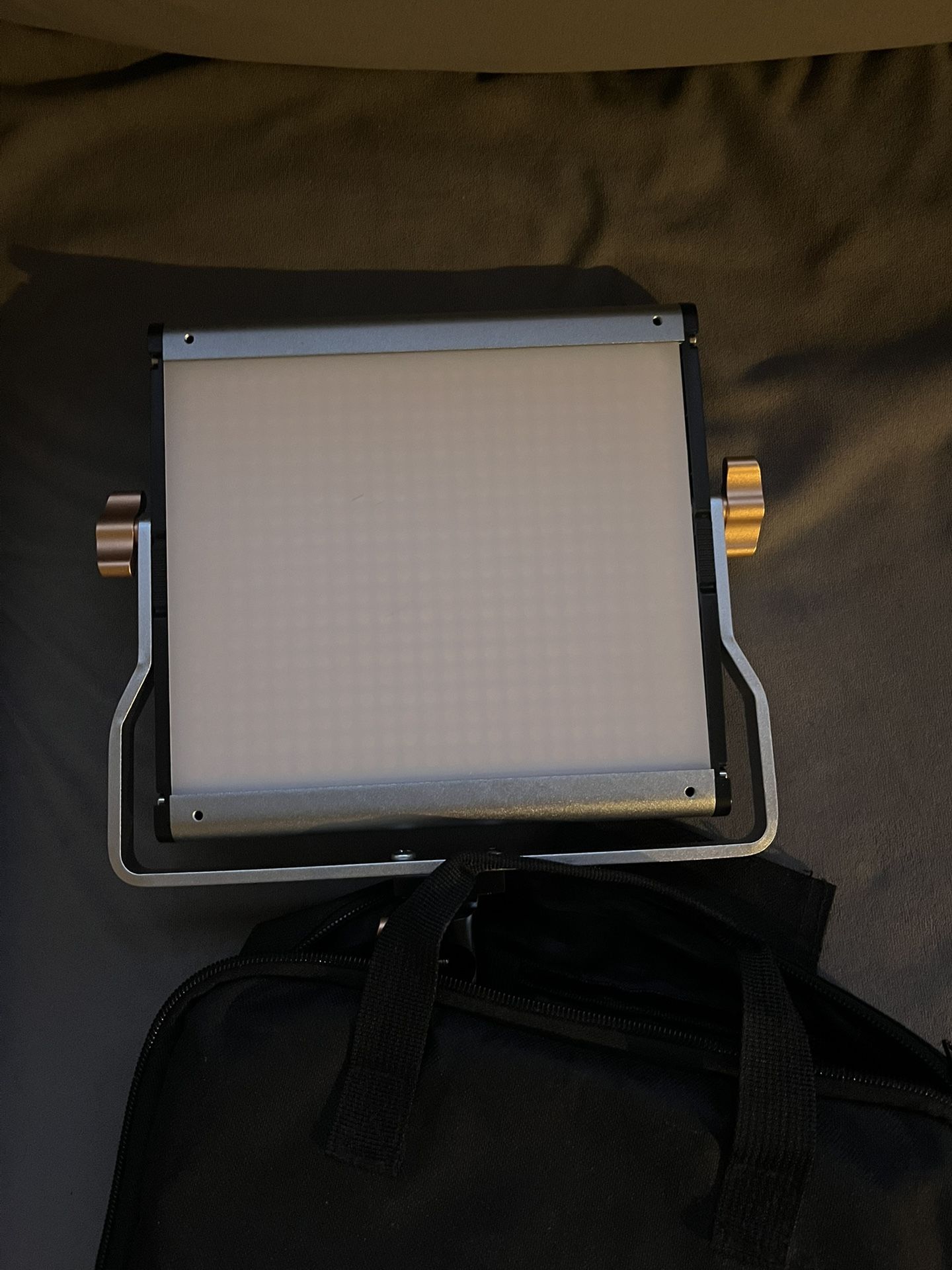 Large LED Video Light Panel on Stand – Excellent for Streaming/Video