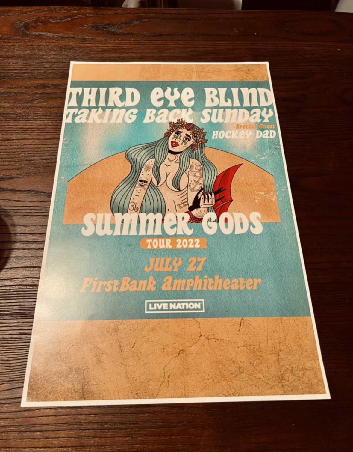 New Third Eye Blind Poster