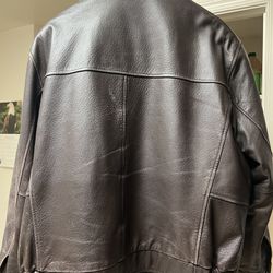 Bomber Leather Jacket 
