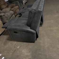 Dark Grey Sofa Recliner