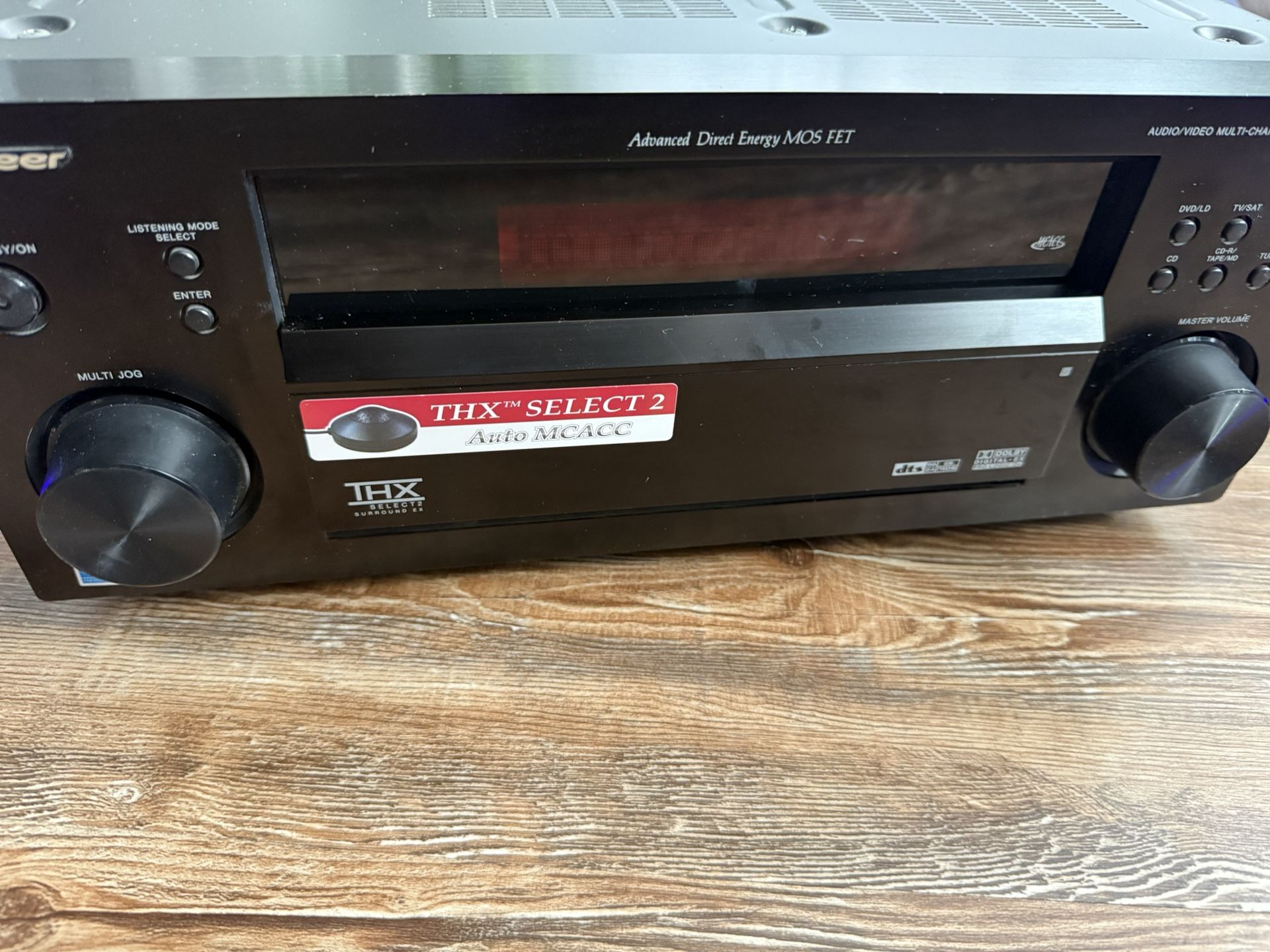 Pioneer Receiver And Bose Woofer