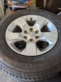 275/65/18 Tires And Stock Rims