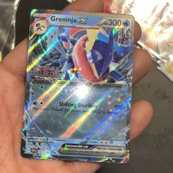 Pokemon Greninja ex Stellar crown stamped Promo 