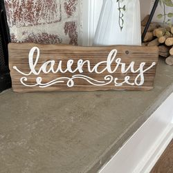 Laundry Sign
