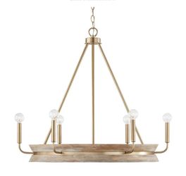 Capital Lighting Finn 6 Light 31" Wide Ring Chandelier