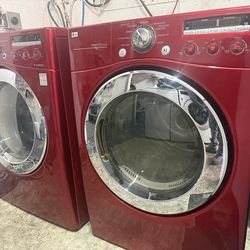 Lg washer and gas dryer set
