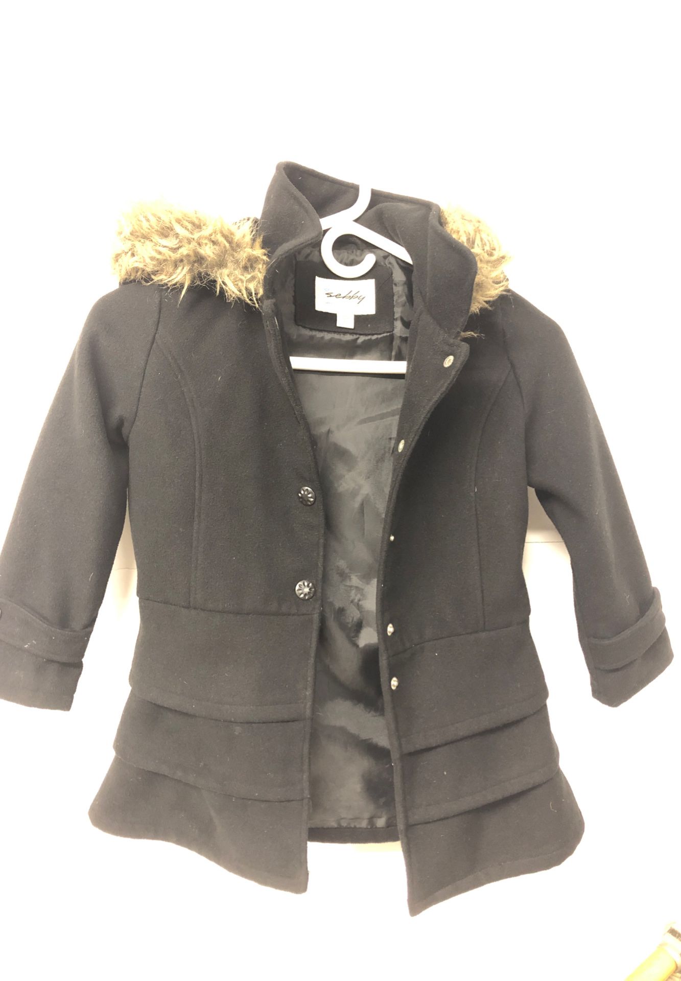 Size 6 Girls Black Jacket