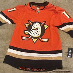 Anaheim Ducks Trevor Zegras Fanatics Premium Jersey 50